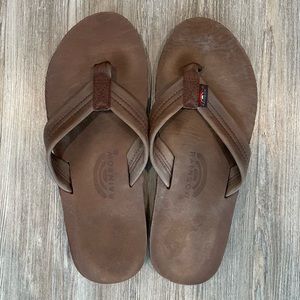 Rainbow Leather Sandals